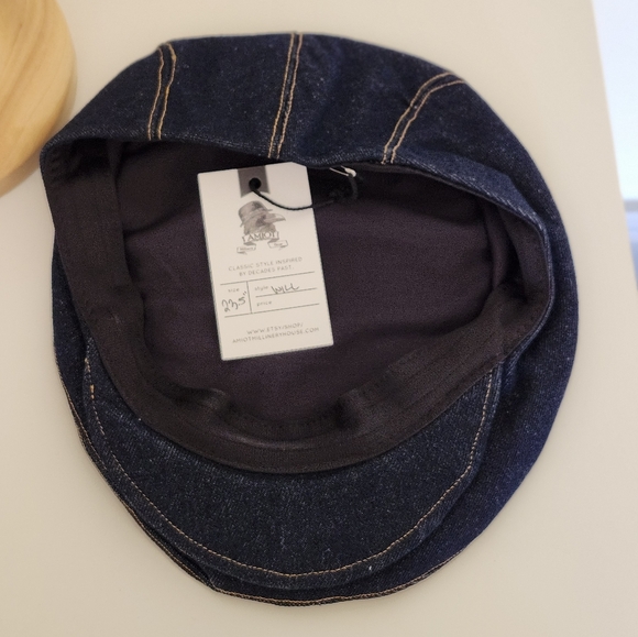 Handmade Denim Cap - Picture 8 of 8